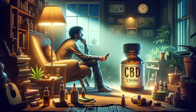 What If CBD Is Too Weak?